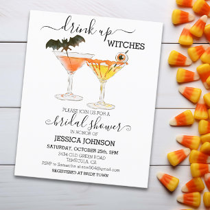 Haushalt Trinkhexen Brautparty Halloween Flyer