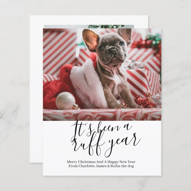 HAUSHALT Weihnachten ist ein Ruff-Jahr Weihnachten (Vorne/Hinten)