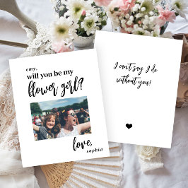 Haushalt werden Sie meine Blume Mädchen Foto Vorsc