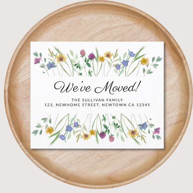 Haushalt Wir haben die Wildblume bewegt Ankündigun (Von Creator hochgeladen)