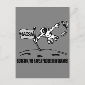 HAUSHALT WIR HABEN EIN PROBLEM POSTKARTE