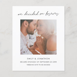 Haushalt Wir haben über die Verlobung des Fotos fü