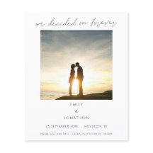 Haushalt Wir haben über ewig Foto Save the Date en