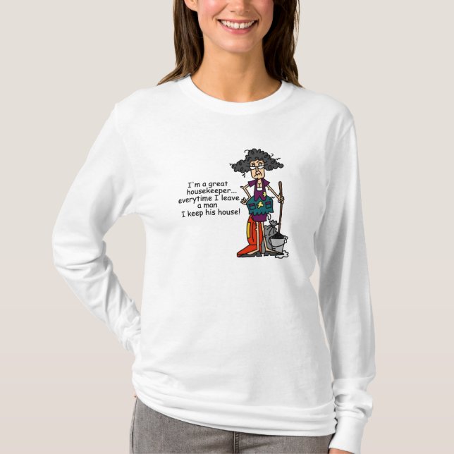 Haushälterin-Spaß T-Shirt (Vorderseite)