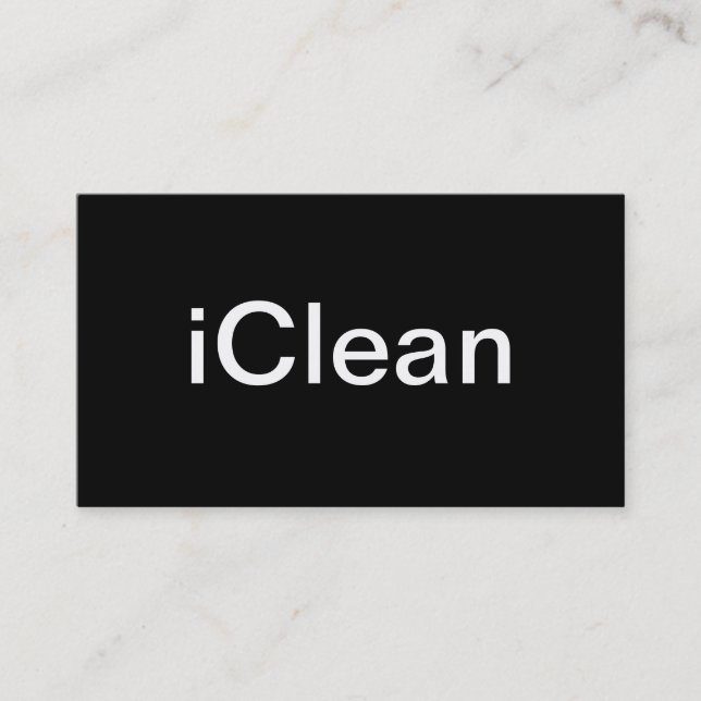 Haushälterin-Visitenkarte Visitenkarte (Vorderseite)