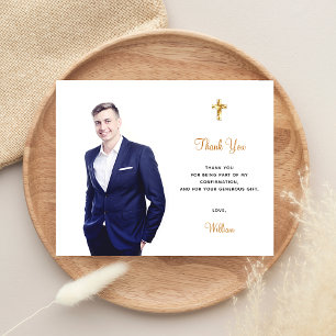 Haushaltsbestätigung Foto Cross Junge Vielen Dank