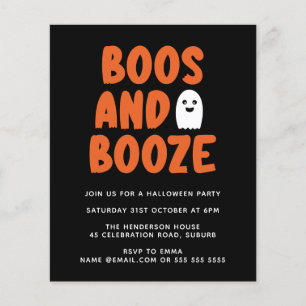 Haushaltsboos & Booze Niedlich Ghost Halloween Ein