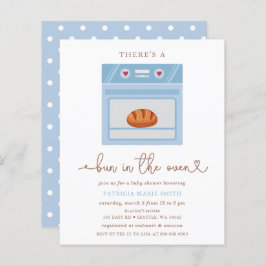 Haushaltsbun im Oven Blue Baby Boy Baby Shower