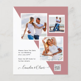 HAUSHALTSDAUER ROSE Foto Hochzeitsstichtag QR-Rett Flyer