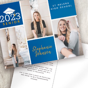 HAUSHALTSFoto Senior Abschluss Postkarte