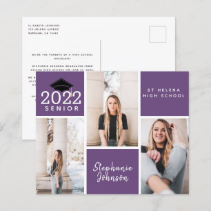 HAUSHALTSFoto Senior Abschluss Postkarte