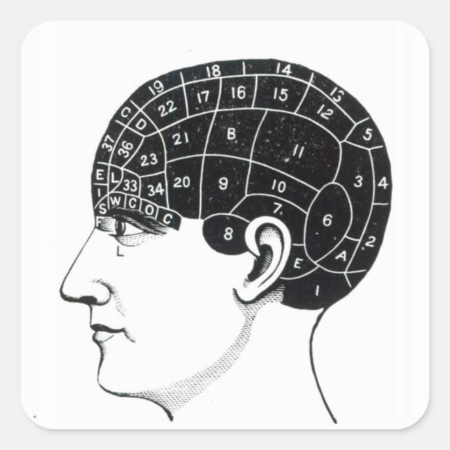 Haushaltsgegenstände Quadratischer Aufkleber (Vorderseite)