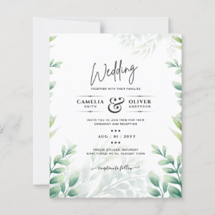 HAUSHALTSGRÜNE zum Hochzeitsempfang QR CODE-UAWG