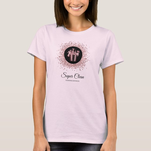 Haushaltshaubereinigung T-Shirt (Vorderseite)