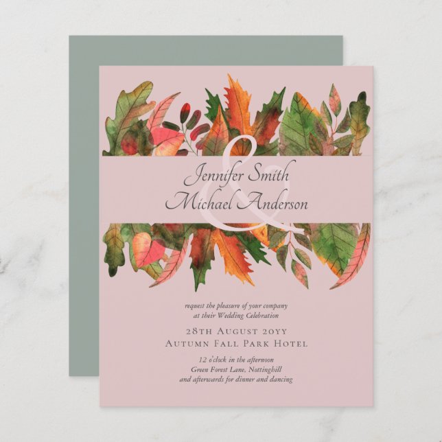 HAUSHALTSHerbstlaube Hochzeit (Vorne/Hinten)