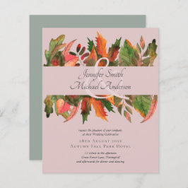 HAUSHALTSHerbstlaube Hochzeit