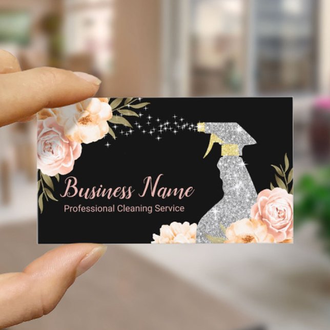 Haushaltshilfe Vintages Blumenkohl Visitenkarte (Von Creator hochgeladen)