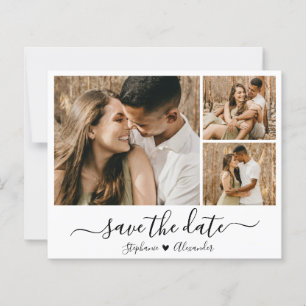 Haushaltskalligrafisches Foto Save the Date