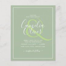 HAUSHALTSKARTE Apple Green Monochrome Text