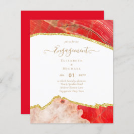 HAUSHALTSKONTROLLE Gold Engagement Party Moderne