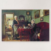 Haushaltskonversation (von Konstantin Makovsky)