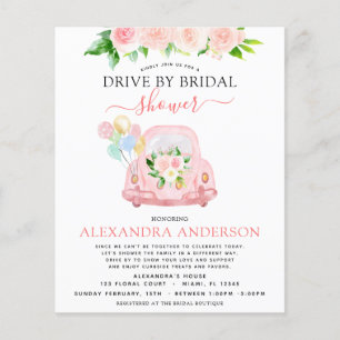 Haushaltslaufwerk nach Brautparty Blütenrot Rosa Flyer