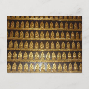 Haushaltslinien für Luang Postkarte