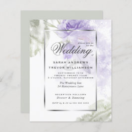 Haushaltsmittel, aber schöne rustikale Lavendel-Ro