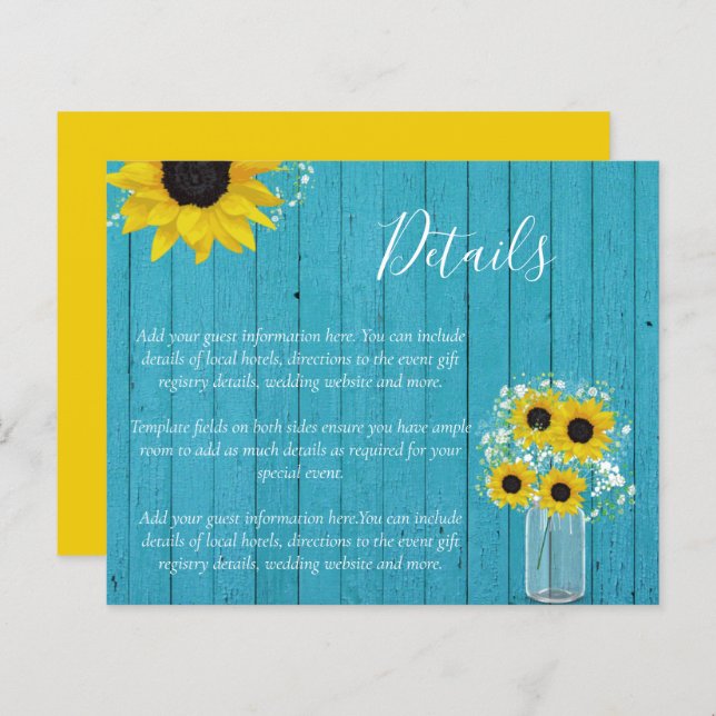 HAUSHALTSMITTEL - Angaben zur Hochzeitsstimmung be (Vorne/Hinten)