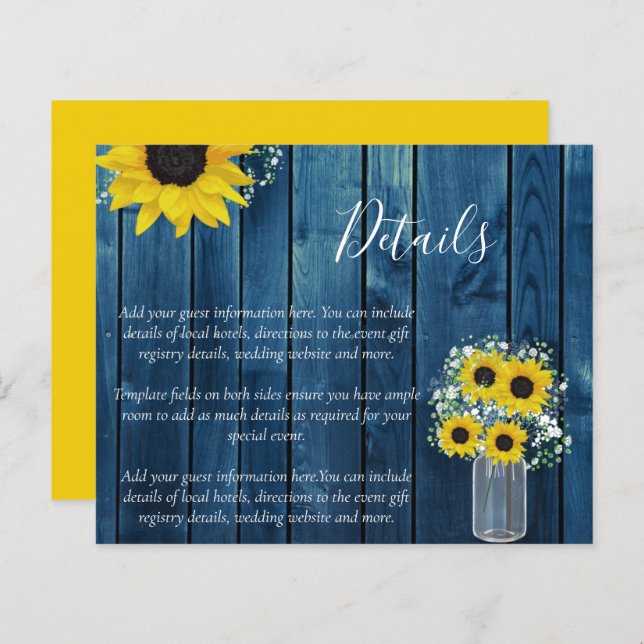 HAUSHALTSMITTEL - Angaben zur Hochzeitsstimmung be (Vorne/Hinten)