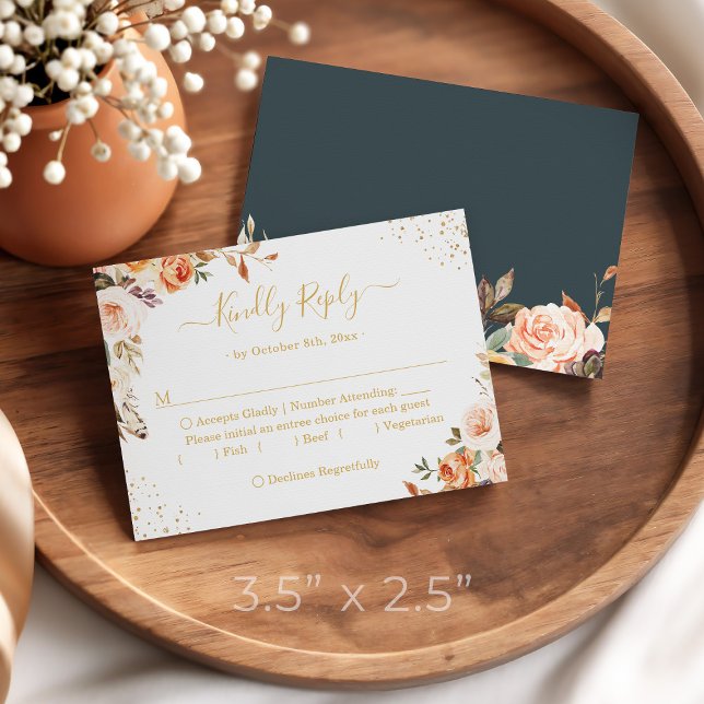 Haushaltsmittel Kleine UAWG | Goldene Herbstblümle Mitteilungskarte (Von Creator hochgeladen)