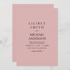 HAUSHALTSMITTEL Leichte Dusty-Rose Rosa einfarbige