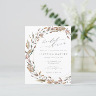 Haushaltsmittel Rustikales Brautparty