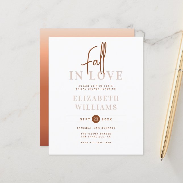 HAUSHALTSMITTEL sinken in Liebe, einfaches moderne (Vorderseite/Rückseite Beispiel)