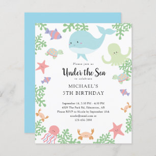 Haushaltsmittel unter dem Meeresgrund Niedlicher P