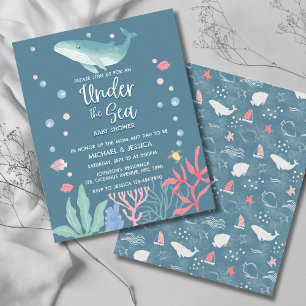 Haushaltsmittel unter dem Sea Ocean Baby Shower Ma