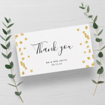 HAUSHALTSMITTEL Vielen Dank Einfügung des Gold-Gli