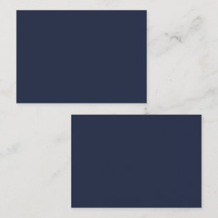 HAUSHALTSNavy Blue Monochrome WEDING Visitenkarte