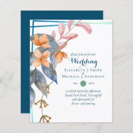 HAUSHALTSPARTENBlätter Hochzeit im Herbst lädt Aqu