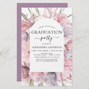 Haushaltsplan 2022 Abschluss Boho Dusty Pink Lila