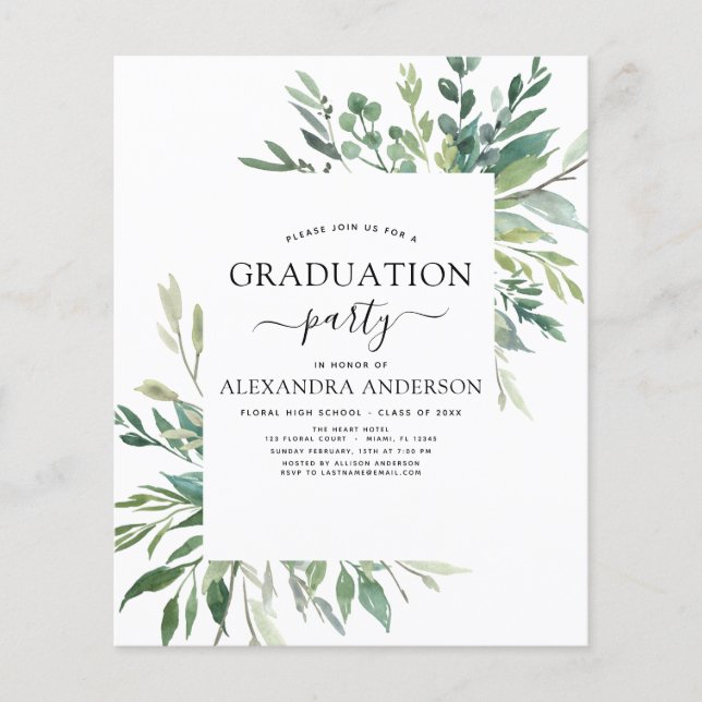 Haushaltsplan 2022 Abschluss Botanische Grünfläche Flyer (Vorne)