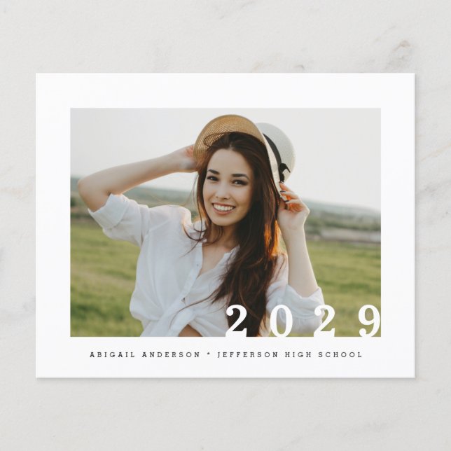 Haushaltsplan 2023 Einfache Ankündigung des Fotos  (Vorderseite)