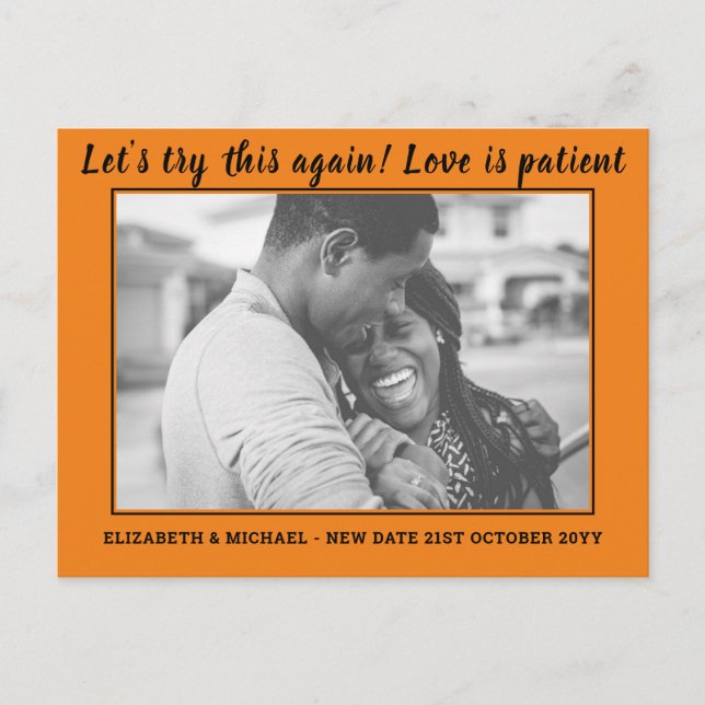 HAUSHALTSPLAN - Foto - Änderung von Plänen Save th Postkarte (Vorderseite)