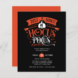 HAUSHALTSPLAN-Haufen Hocus Pocus Halloween-Bash-Pa