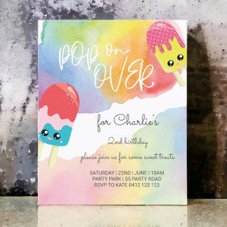 HAUSHALTSPLAN-Pop über die Einladung zum Geburtsta