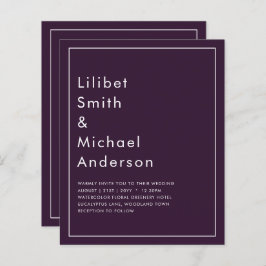 HAUSHALTSPLATZ - LILA Monochrome