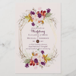 HAUSHALTSPLATZ- UND Korallenhochzeitseinladungen A