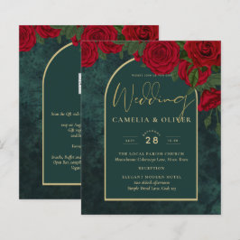 HAUSHALTSPOLITIKGrüne Rote Rosen Winter HochzeitsE