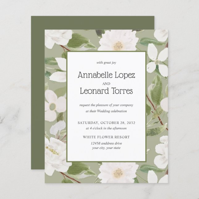 HAUSHALTSPOLITISCHE WEISSE Blume Blätter Gelbe Hoc (Vorne/Hinten)