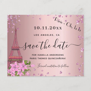 Haushaltsquinceanera-Rosa-Parade Save the Date